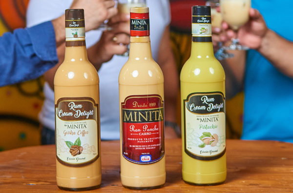 VIP pack Minita Ron Ponche Casero + Rum Cream Delight 750ml